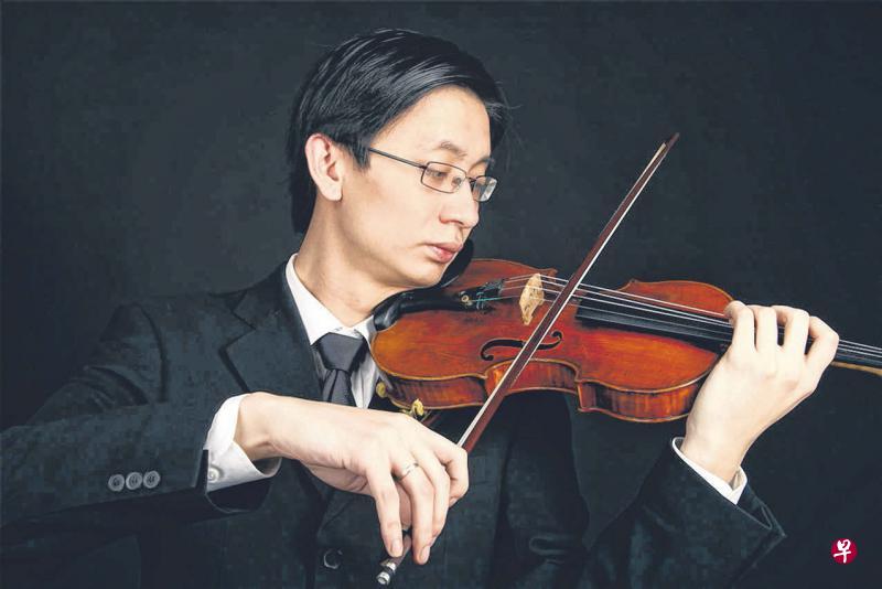 23岁就成为德意志交响乐团首席的陆威,将与新加坡交响乐团合作演出。(乐团提供) 23岁就成为德意志交响乐团首席的陆威,将与新加坡交响乐团合作演出。(乐团提供)