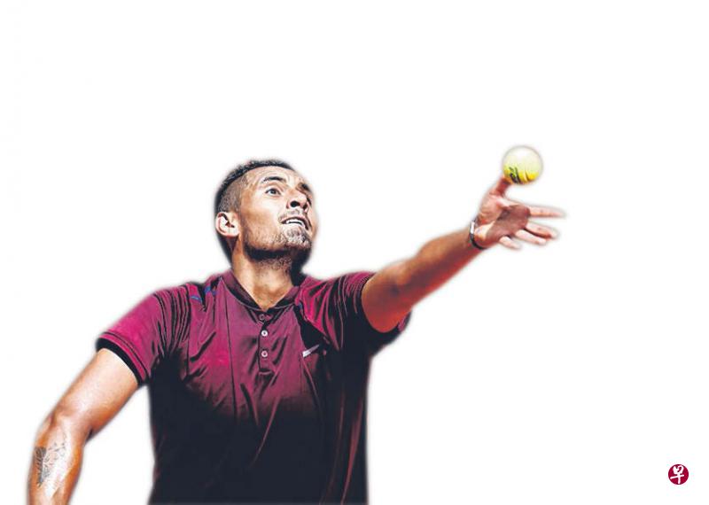 吉里奥斯:我很喜欢与瓦夫林卡比赛,我与他具备同样的实力。(路透社) 吉里奥斯:我很喜欢与瓦夫林卡比赛,我与他具备同样的实力。(路透社)