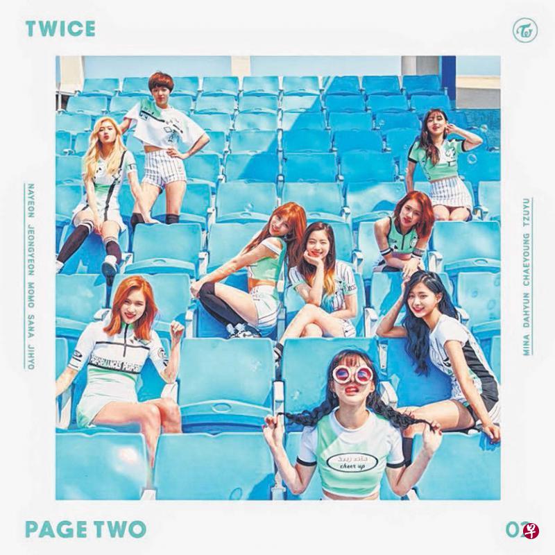 九人女团Twice第二张迷你专辑“Page Two”。 九人女团Twice第二张迷你专辑“Page Two”。