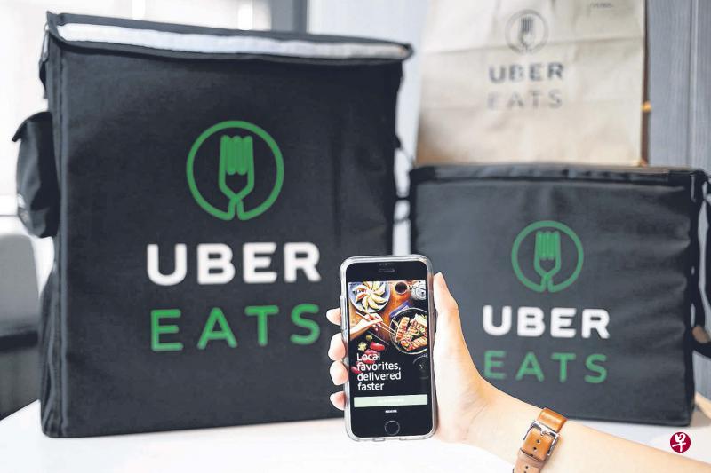 优步也抢滩本地送餐服务市场,推出送餐服务应用“UberEATS”,让客户通过手机轻松点餐。(叶振忠摄) 优步也抢滩本地送餐服务市场,推出送餐服务应用“UberEATS”,让客户通过手机轻松点餐。(叶振忠摄)