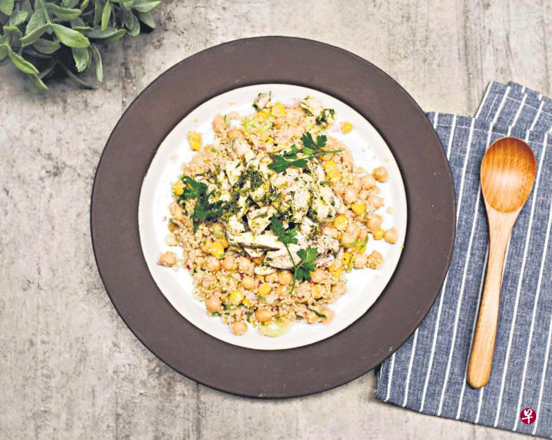 柠檬鸡肉藜麦沙拉(Grain照片) 柠檬鸡肉藜麦沙拉(Grain照片)