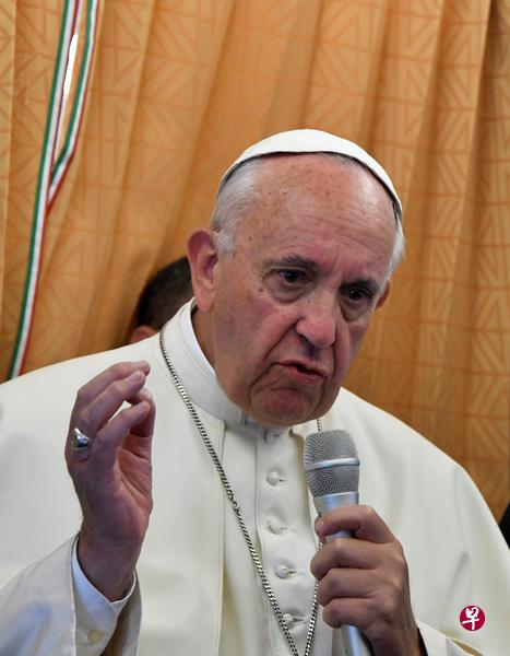 教宗认为教会应寻求同性恋族群宽恕。(路透社) 教宗认为教会应寻求同性恋族群宽恕。(路透社)