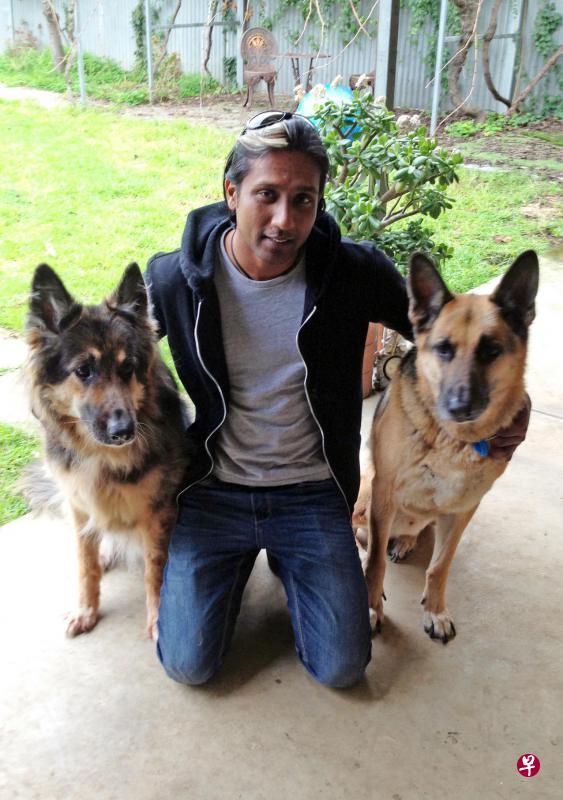 即将到澳大利亚墨尔本参与培训的卫斯理·保罗,可能成为本地首名合格的导盲犬训练师。(受访者提供) 即将到澳大利亚墨尔本参与培训的卫斯理·保罗,可能成为本地首名合格的导盲犬训练师。(受访者提供)