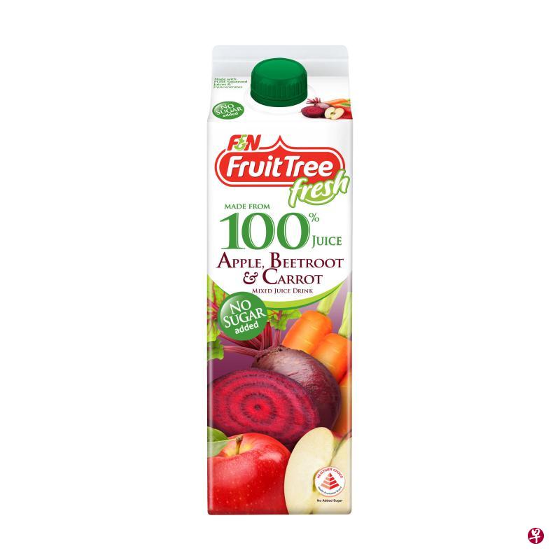F&N Fruit Tree Fresh推出全新的ABC混合果汁。 F&N Fruit Tree Fresh推出全新的ABC混合果汁。