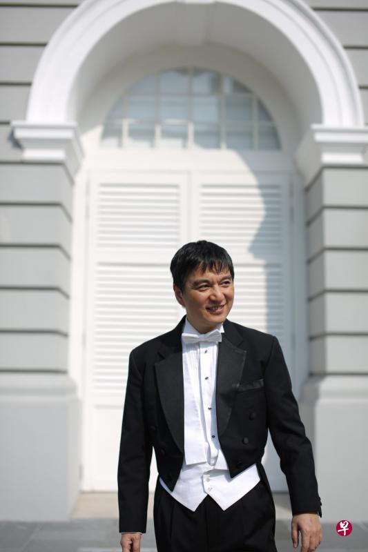 ↑水蓝与新加坡交响乐团一起走过精彩的20年。 ↑水蓝与新加坡交响乐团一起走过精彩的20年。