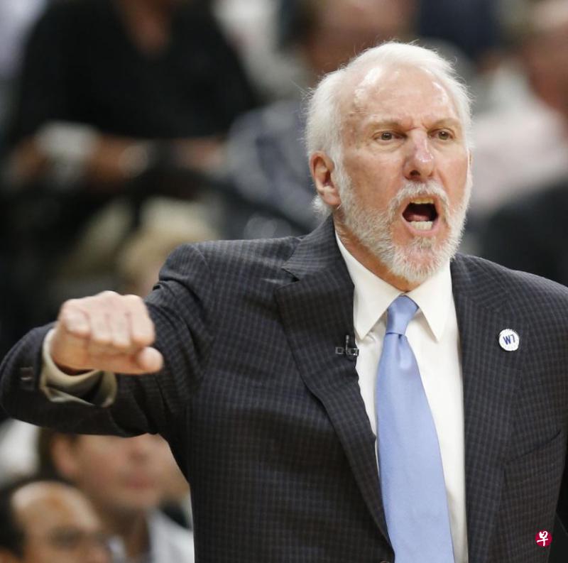 ▲波波维奇:邓肯是不可取代的。(法新社) ▲波波维奇:邓肯是不可取代的。(法新社)