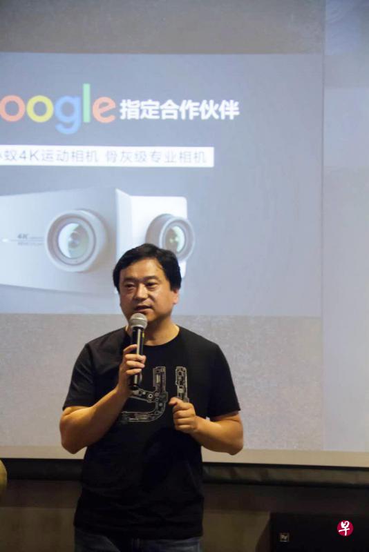 小蚁科技有限公司首席执行官达声蔚说，小蚁的团队从一开始就很国际化，有留学归国人员也有外籍专家，因为“图像是无国界的，要吸收全世界的人才”。 （中新社）