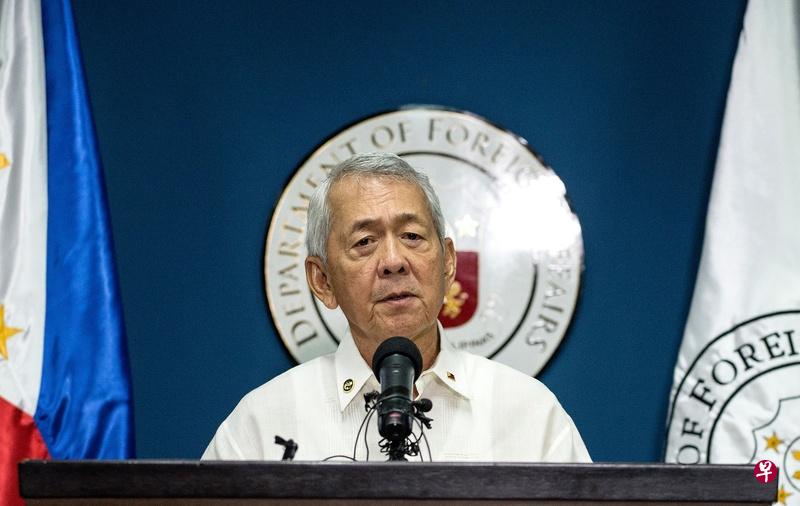 菲律宾外长雅赛。(法新社) 菲律宾外长雅赛。(法新社)