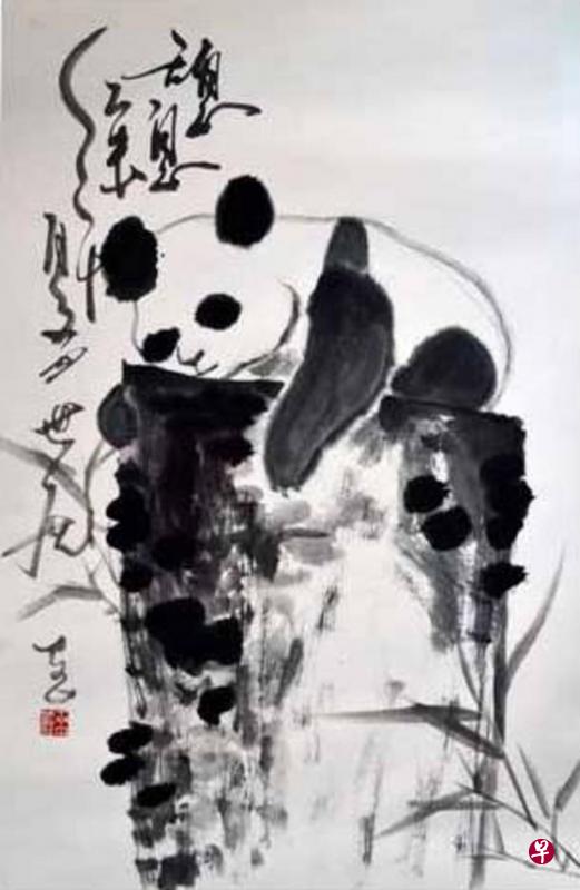 巫世展作品。(更生美术研究会提供) 巫世展作品。(更生美术研究会提供)