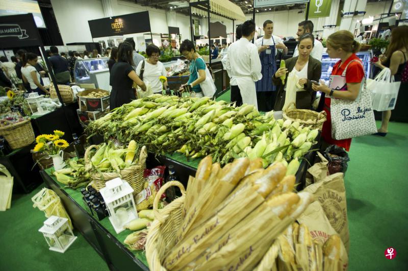 去年的农产品市场现场。(主办方提供) 去年的农产品市场现场。(主办方提供)