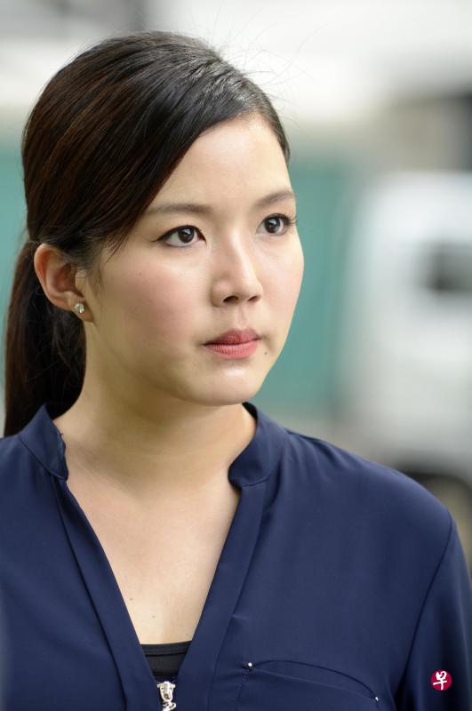 瑞恩是《警徽天职4》的女主角。(新传媒提供) 瑞恩是《警徽天职4》的女主角。(新传媒提供)