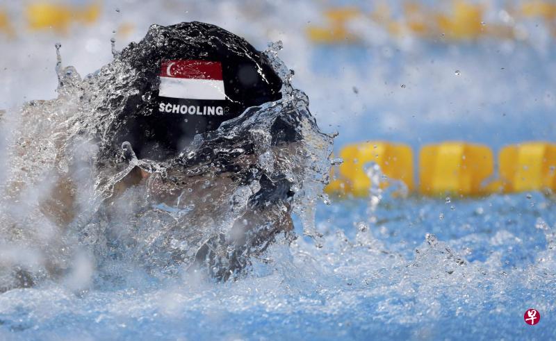 新加坡“蝶王”约瑟林有望在今天创造新加坡历史。(路透社) 新加坡“蝶王”约瑟林有望在今天创造新加坡历史。(路透社)