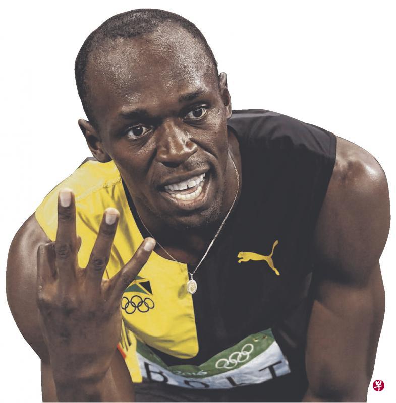 牙买加飞人博尔特带领牙买加队赢得男子4X100米接力赛金牌,为个人最后一届奥运画下完美句点。(路透社) 牙买加飞人博尔特带领牙买加队赢得男子4X100米接力赛金牌,为个人最后一届奥运画下完美句点。(路透社)