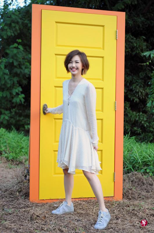 孙燕姿到新加坡植物园拍宣传照,那是她儿时的秘密基地。(环球音乐图) 孙燕姿到新加坡植物园拍宣传照,那是她儿时的秘密基地。(环球音乐图)