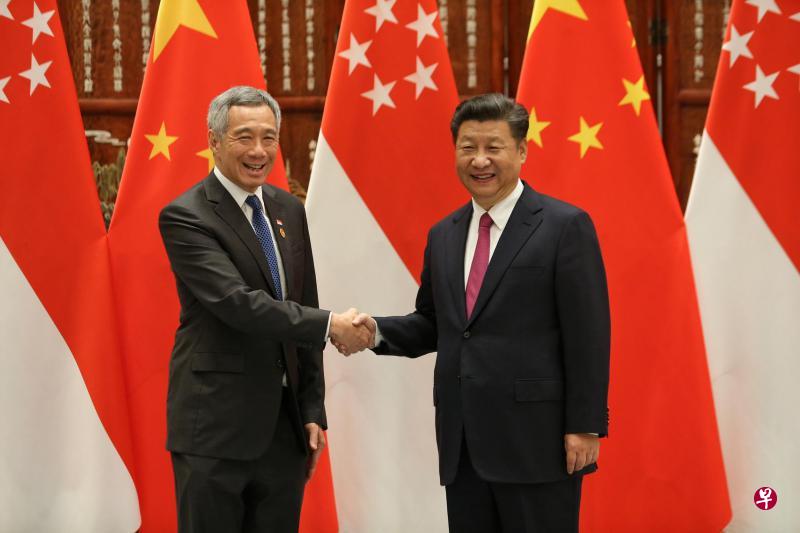 李显龙总理昨天下午在杭州西湖国宾馆与习近平进行会谈。(谢智扬摄) 李显龙总理昨天下午在杭州西湖国宾馆与习近平进行会谈。(谢智扬摄)