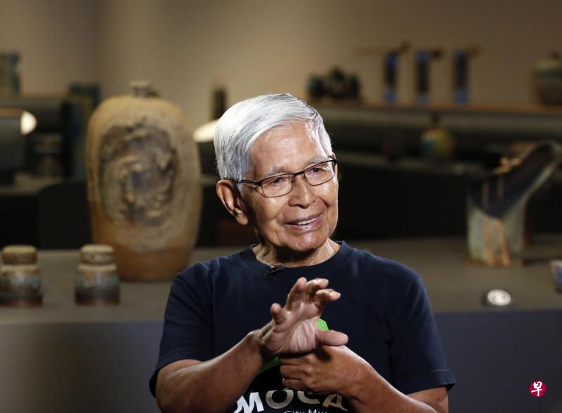 患上第四期前列腺癌的陶艺家伊斯干达·贾里,靠意志活下去。(梁麒麟摄) 患上第四期前列腺癌的陶艺家伊斯干达·贾里,靠意志活下去。(梁麒麟摄)