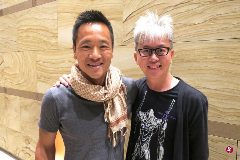 吴庆康(右)出席国家地理频道新锐探险家林宇民博士的探险讲座获益良多。 吴庆康(右)出席国家地理频道新锐探险家林宇民博士的探险讲座获益良多。