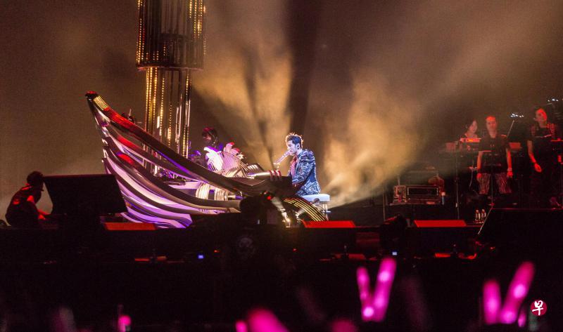 周杰伦上周六二度在国家体育场举行演唱会。(Multimedia Entertainment提供) 周杰伦上周六二度在国家体育场举行演唱会。(Multimedia Entertainment提供)