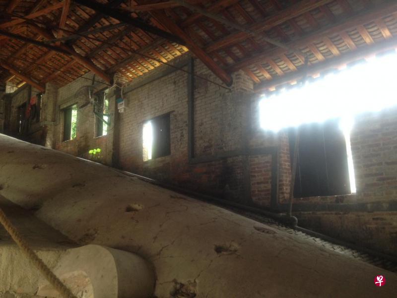 石湾烧陶古窑南风古灶。 石湾烧陶古窑南风古灶。