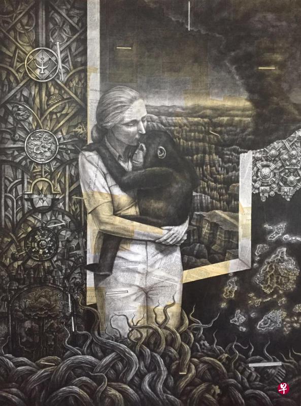 ■此画从9月22日展至28日,上午11时至晚上8时,在视觉艺术中心(Visual Arts Centre,10 Penang Road)展出。 ■此画从9月22日展至28日,上午11时至晚上8时,在视觉艺术中心(Visual Arts Centre,10 Penang Road)展出。