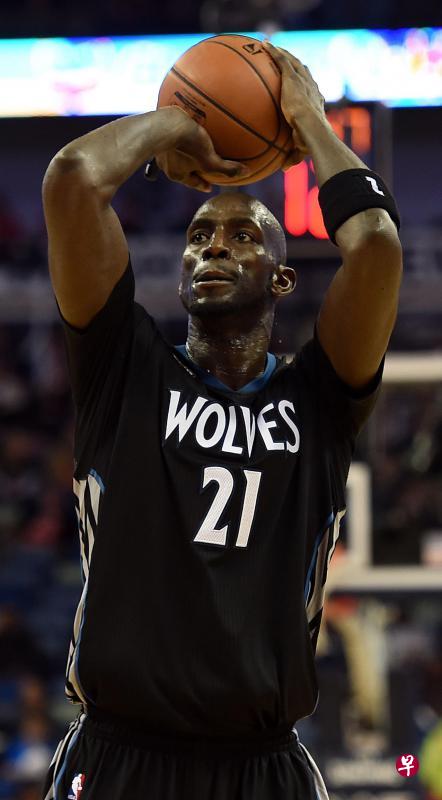 加内特是灰狼史上最有效率的球员。(Getty Images) 加内特是灰狼史上最有效率的球员。(Getty Images)