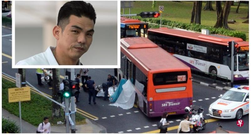 大巴窑巴士转换站外今年7月7日发生致命车祸,78岁路人王运轩被巴士撞死。(档案照)小图:黄甘发被控疏忽驾驶,撞死路人。(海峡时报) 大巴窑巴士转换站外今年7月7日发生致命车祸,78岁路人王运轩被巴士撞死。(档案照)小图:黄甘发被控疏忽驾驶,撞死路人。(海峡时报)