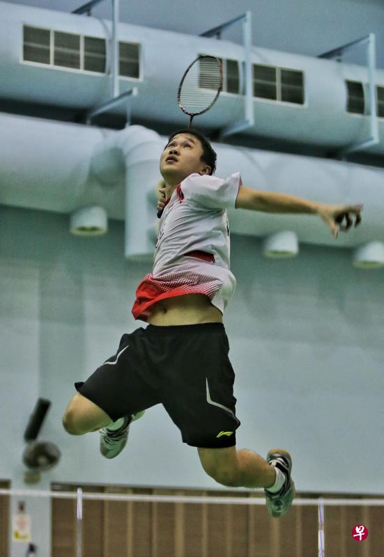 黄敬卫有望在下个月的西班牙世界青年锦标赛被列为种子球员。(林国明摄) 黄敬卫有望在下个月的西班牙世界青年锦标赛被列为种子球员。(林国明摄)