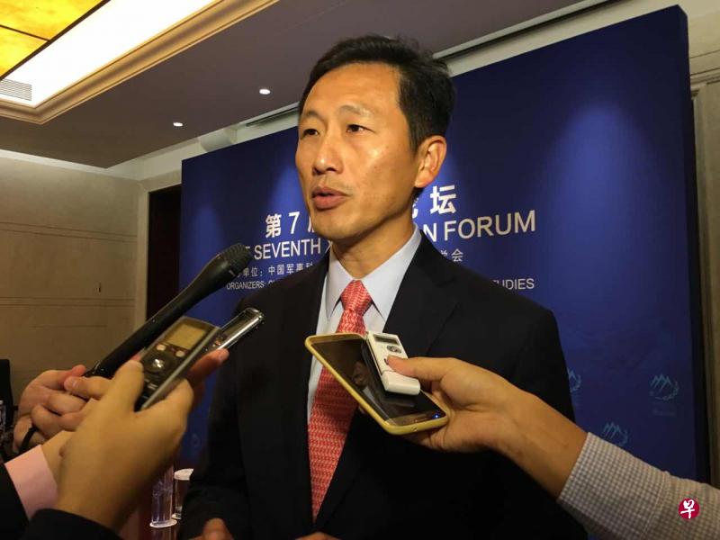 王乙康认为,各国军队应为促进区域稳定扮演好自己的角色,包括举办联合军演,以及在香山论坛等平台上交流意见,维持沟通管道的畅通。(摄影:林子恒)) 王乙康认为,各国军队应为促进区域稳定扮演好自己的角色,包括举办联合军演,以及在香山论坛等平台上交流意见,维持沟通管道的畅通。(摄影:林子恒))