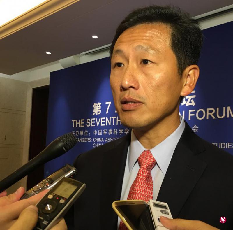 王乙康：新中两国有时会因为一些事件而造成误会，但重要的是双方要了解到，两国之间在其他多个领域都拥有非常整体和全面的协作关系。（林子恒摄）