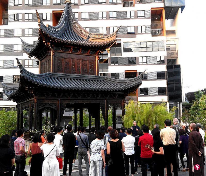 古建筑之一的可忠亭 ,典雅大气。(赵慕媛摄) 古建筑之一的可忠亭 ,典雅大气。(赵慕媛摄)