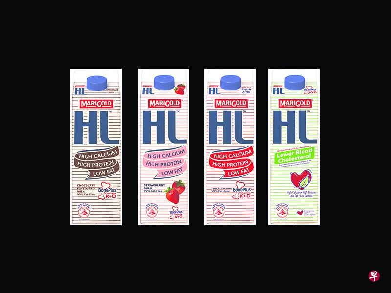 马国召回的四款牛奶产品分别为Marigold HL巧克力奶、Marigold HL草莓味奶、Marigold HL原味奶和Marigold HL植物固醇奶。 马国召回的四款牛奶产品分别为Marigold HL巧克力奶、Marigold HL草莓味奶、Marigold HL原味奶和Marigold HL植物固醇奶。