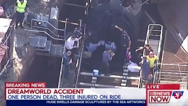 发生意外的是主题公园内的雷河泛舟项目。(互联网) 发生意外的是主题公园内的雷河泛舟项目。(互联网)