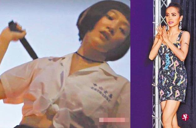 蔡依林只是为MV献声,并未演出,却也被狂骂,要求她道歉。(互联网) 蔡依林只是为MV献声,并未演出,却也被狂骂,要求她道歉。(互联网)