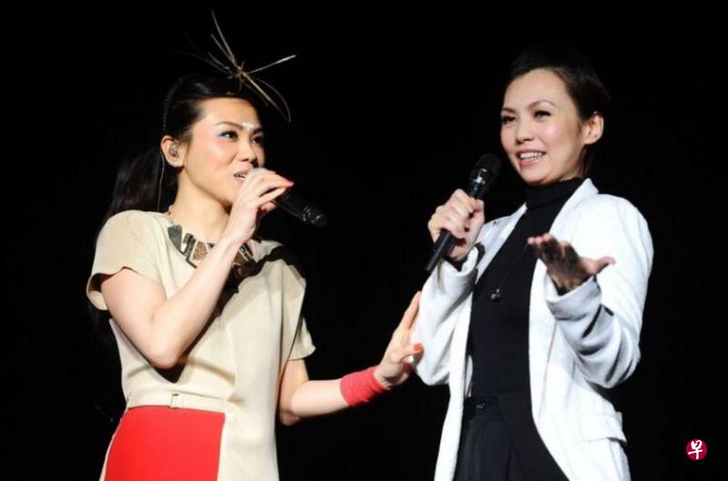 蔡健雅(左)与陈洁仪互相欣赏。( ONE Production提供) 蔡健雅(左)与陈洁仪互相欣赏。( ONE Production提供)