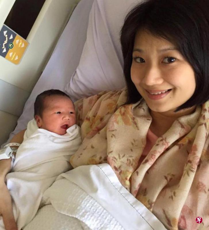 孙雪玲前天产下小女儿,预计明年1月复工。(取自孙雪玲面簿) 孙雪玲前天产下小女儿,预计明年1月复工。(取自孙雪玲面簿)