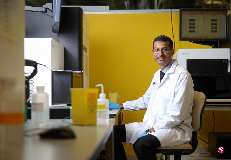 新加坡基因组研究院综合基因部副主任普拉巴卡尔带领国内外研究团队,取得突破性研究成果,为自闭症药物的研发奠下基础。(海峡时报) 新加坡基因组研究院综合基因部副主任普拉巴卡尔带领国内外研究团队,取得突破性研究成果,为自闭症药物的研发奠下基础。(海峡时报)