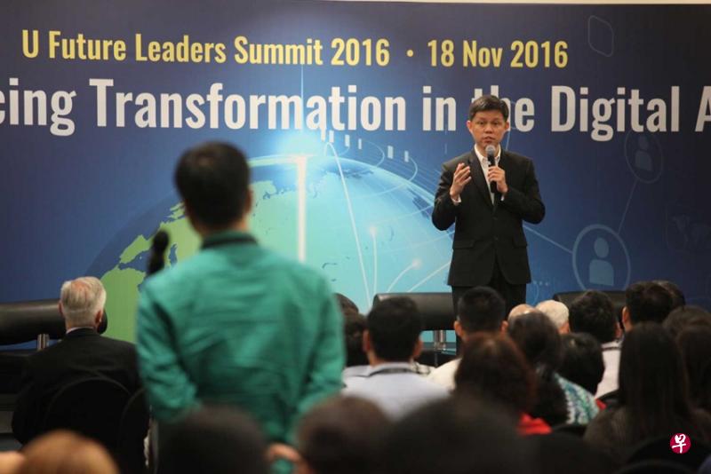 陈振声指出,说新加坡可能陷入技术性经济衰退尚言之过早,不过政府目前正密切留意我国下来的经济数据,必要时提供各种援助计划。(梁麒麟摄) 陈振声指出,说新加坡可能陷入技术性经济衰退尚言之过早,不过政府目前正密切留意我国下来的经济数据,必要时提供各种援助计划。(梁麒麟摄)