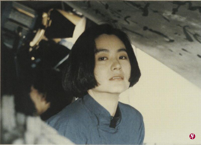 林青霞在《滚滚红尘》拍摄现场。 林青霞在《滚滚红尘》拍摄现场。