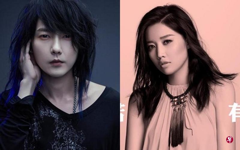 本地创作才子黄义达(左)的新歌《天若有情》,由台湾实力歌后A-Lin(右)深情诠释。(网络图) 本地创作才子黄义达(左)的新歌《天若有情》,由台湾实力歌后A-Lin(右)深情诠释。(网络图)