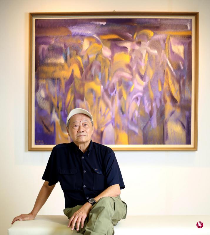 杨可均第一次亚洲巡展展出90幅作品,包括50幅油画(龙国雄摄影)。 杨可均第一次亚洲巡展展出90幅作品,包括50幅油画(龙国雄摄影)。