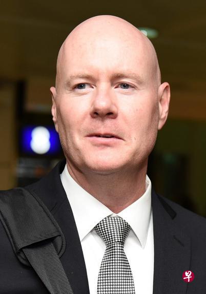 叶望辉昨天凌晨低调抵台,他此行备受关注,有报道称其最快这两天就会私下与蔡英文会晤。(法新社) 叶望辉昨天凌晨低调抵台,他此行备受关注,有报道称其最快这两天就会私下与蔡英文会晤。(法新社)