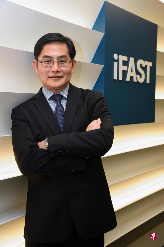 奕丰集团主席兼行政总裁林长征:推出证券交易平台没有最佳时机,因为这是长期业务。(海峡时报) 奕丰集团主席兼行政总裁林长征:推出证券交易平台没有最佳时机,因为这是长期业务。(海峡时报)