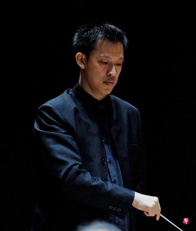 布莱德岭交响乐团音乐总监陈志刚。 布莱德岭交响乐团音乐总监陈志刚。