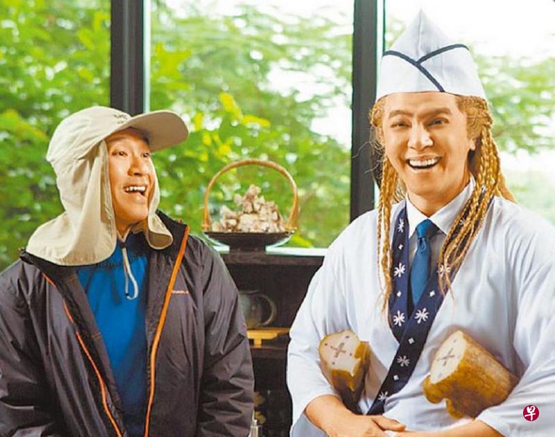周星驰(左)导演的《美人鱼》将罗志祥捧成喜剧笑匠。 周星驰(左)导演的《美人鱼》将罗志祥捧成喜剧笑匠。