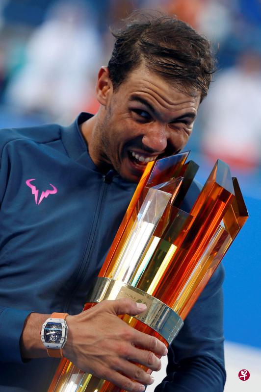 西班牙名将纳达尔状态极佳,第四次夺冠。(路透社) 西班牙名将纳达尔状态极佳,第四次夺冠。(路透社)