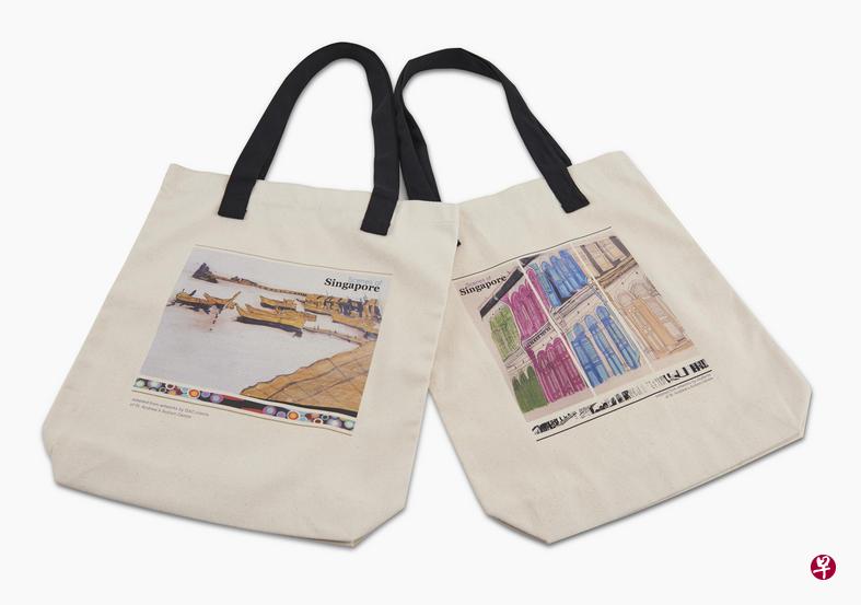 圣安德烈自闭症中心与胜安航空合作推出托特包。(主办方提供) 圣安德烈自闭症中心与胜安航空合作推出托特包。(主办方提供)