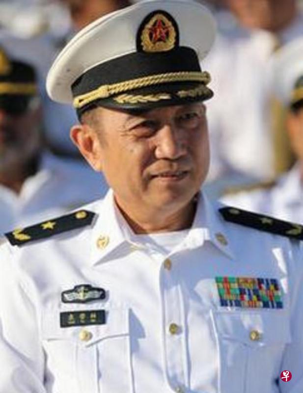 61岁的袁誉柏是中国首位担任战区司令的海军将领。(互联网) 61岁的袁誉柏是中国首位担任战区司令的海军将领。(互联网)