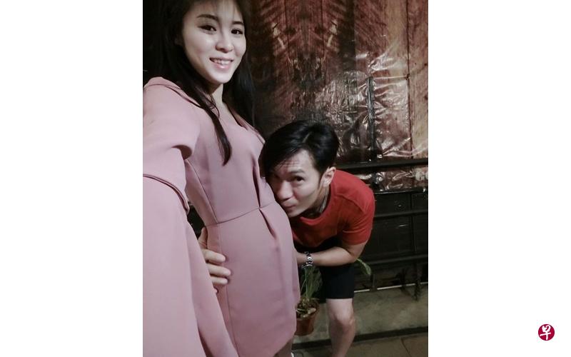 陈泓宇老婆已怀孕四个月。(图片取自IG) 陈泓宇老婆已怀孕四个月。(图片取自IG)