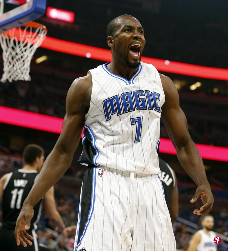 伊巴卡去年夏天才刚加盟魔术,半年后就离队,成了魔术的匆匆过客。(路透社) 伊巴卡去年夏天才刚加盟魔术,半年后就离队,成了魔术的匆匆过客。(路透社)