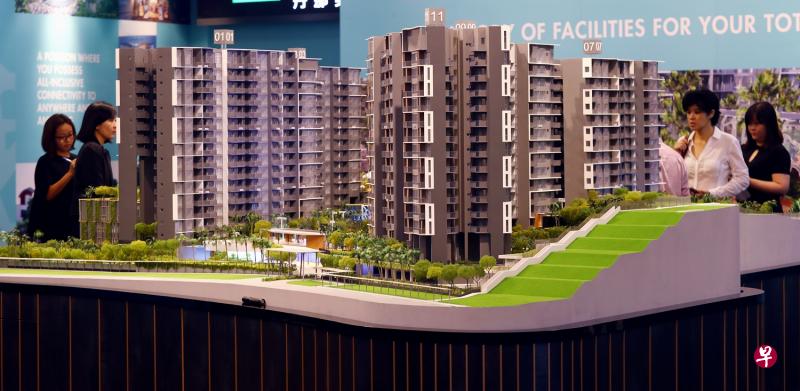 豪佳苑共有720个住宅单位,包括一卧房至五卧房单位,面积介于39至135平方米。(陈来福摄) 豪佳苑共有720个住宅单位,包括一卧房至五卧房单位,面积介于39至135平方米。(陈来福摄)